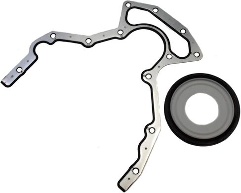 Rear Main Seal Block Cover Gasket Kit For Chevy GMC 4.8L 5.3L 5.7L 6.0L 6.2L 7.0L 12550574 in Kuwait