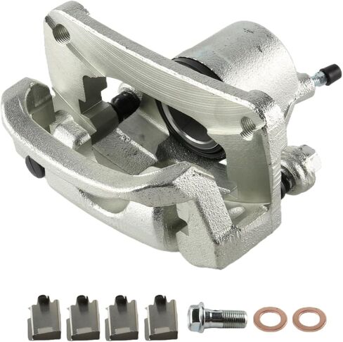 Rear Right Brake Caliper w/Bracket & Steel Piston for 2007-2016 Toyota Tundra 2008-2016 Sequoia Built Before 08/2015 19-B3276 in Saudi Arabia