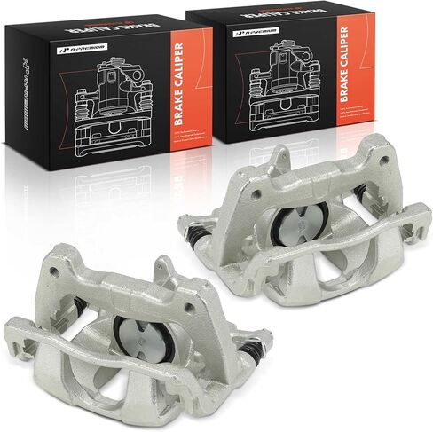 A-Premium Disc Brake Calipers Assembly with Bracket Compatible with Ford Vehicles - Transit-150/Transit-250 2020 2021 2022 2023 2024 - Rear Left and Right, Driver and Passenger Side Side in Saudi Arabia