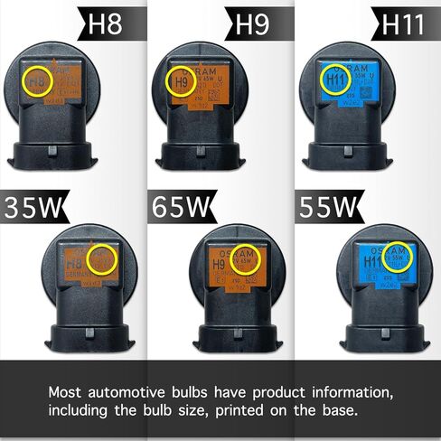 H9 64213 DOT Original Standard Halogen Bulb 12V 65W 3800K PGJ19-5 Made in Germany in Saudi Arabia