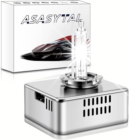 D5S Xenon Headlight Bulb High Low Beam 6000K Diamond White 35W Replacement Light with Metal Stents Base, 1 Pc in Kuwait