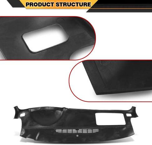 Dash Cover Cap Compatible with 2007-2014 Chevy Tahoe Avalanche Suburban Yukon 2007-2014/2007-2013 Silverado LTZ GMC Sierra SLT TPE Material in Saudi Arabia