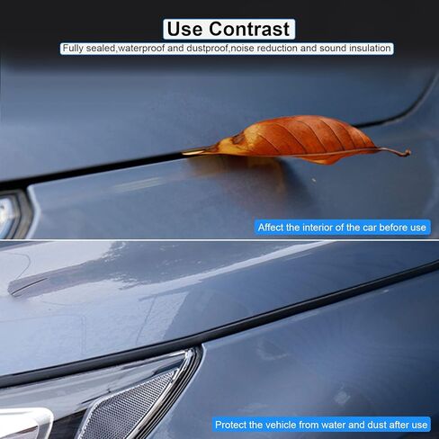 شريط عازل لغطاء محرك السيارة، شريط مانع تسرب مطاطي للسيارات، شريط عازل للصوت، شريط مانع لتسرب الماء لأغطية المحرك، مانع التسرب 13.1 قدم in Kuwait