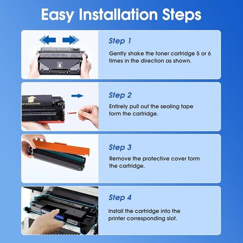 خرطوشة حبر أسود 05A P2035 P2055 CE505 متوافقة مع HP CE505A 05A 05X CE505X تعمل مع حبر الطابعة HP Laser Jet P2035 P2035N P2055DN 2055DN 2035N P2030 P2050 P2055D P2055X HP05A، عبوتان in Kuwait