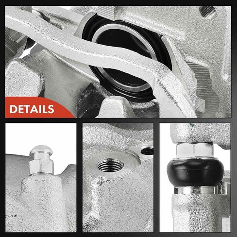 A-Premium Disc Brake Caliper Assembly with Bracket Compatible with Mazda RX-8 RX8 2004-2011 - Front Driver and Passenger Side, 2Pcs in Saudi Arabia