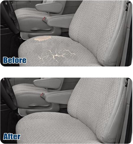 Driver or Passenger Side Bottom Cloth Replacement Seat Cover & Foam Cushion Pewter Gray fit for Chevy Express GMC Savana 2003 2004 2005 2006 2007 2008 2009 2010 2011 2012 2013 2014 in Saudi Arabia