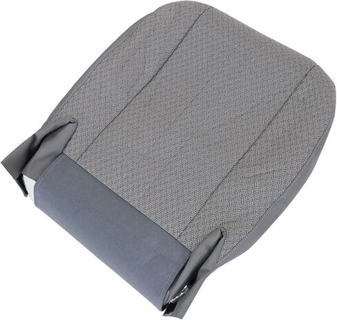 Driver or Passenger Side Bottom Cloth Replacement Seat Cover & Foam Cushion Pewter Gray fit for Chevy Express GMC Savana 2003 2004 2005 2006 2007 2008 2009 2010 2011 2012 2013 2014 in Saudi Arabia