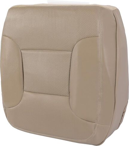 KUAFU Seat Bottom Cover Compatible with 1992-1996 Ford Bronco Eddie Bauer/XLT/XLT Sport/Nite Edition/ 4X4/ 2WD Artificial Leather Med Mocha Tan - Passenger Side in Saudi Arabia