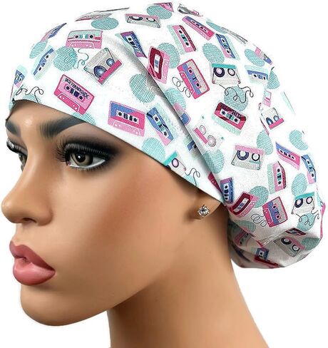 قبعة جراحية، قبعة تنظيف أوروبية، قبعة تنظيف للممرضات، أو قبعة، أشرطة كاسيت قديمة من الثمانينيات in Kuwait