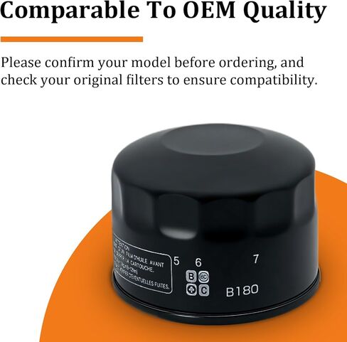 16510-87J00 16510-87J01 Oil Filter for Su-zuki DF25 DF30 DF40 DF50 DF60 DF70 Outboards, Replaces 778885 5031411 765560 16510-87JL0 in Kuwait