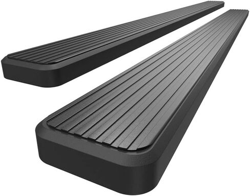HD Ridez Stainless Steel Side Step Bars 6" Black Compatible with Dodge Ram 1500 2002-2008 Quad Cab & Ram 2500 3500 2003-2009 (Side Steps Side Bars) in Saudi Arabia