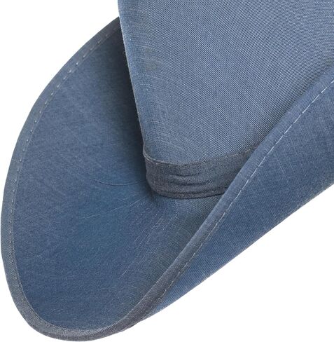 UNDERWRAPS Blue Denim Cowboy Hat - Cowboy Hats for Men and Women, Western Costume Accessories, 4th Of July Hat, Music Festival, Rodeo Hat (One Size Fits Most) in Saudi Arabia