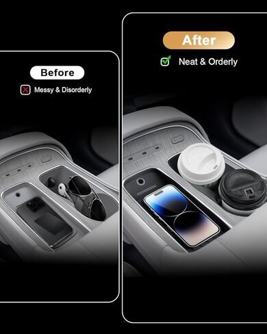 حامل أكواب سيليكون Hyundai Palisade 2026 - قطعتان من حصيرة إدراج حامل الأكواب + حصيرة سيليكون لمنطقة الشاحن لعام 2026 Palisade (SE/SEL Convenience/SEL Premium/XRT PRO/Limited/Calligraphy) والملحقات الهجينة in Kuwait