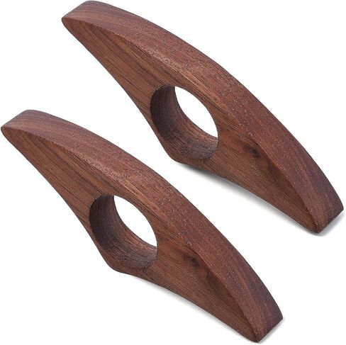 Book Page Holder, 2PCS Wooden Page Holder One Handed Books Buddy Thumb Reading Bookmark Book Accessories for Reading Lovers in Saudi Arabia