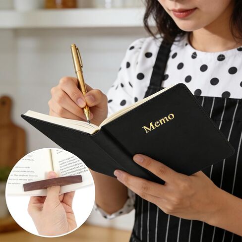 Book Page Holder, 2PCS Wooden Page Holder One Handed Books Buddy Thumb Reading Bookmark Book Accessories for Reading Lovers in Saudi Arabia