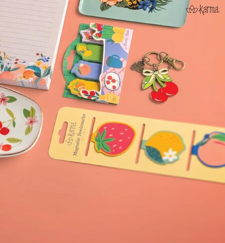 Karma, Magnetic Bookmarks Set of 3, Cute Bookmarks for Women, Page Markers for Students Teachers Reading, Quotes in Saudi Arabia