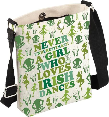 JYTAPP Irish Dancer Crossbody Bag Irish Dancer Gift Irish Dance Bag Irish Dance Teacher Gift Irish Gift Irish Dance Era Bag in Kuwait