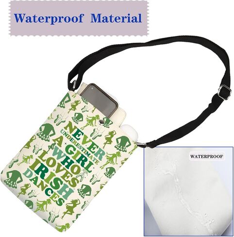 JYTAPP Irish Dancer Crossbody Bag Irish Dancer Gift Irish Dance Bag Irish Dance Teacher Gift Irish Gift Irish Dance Era Bag in Kuwait