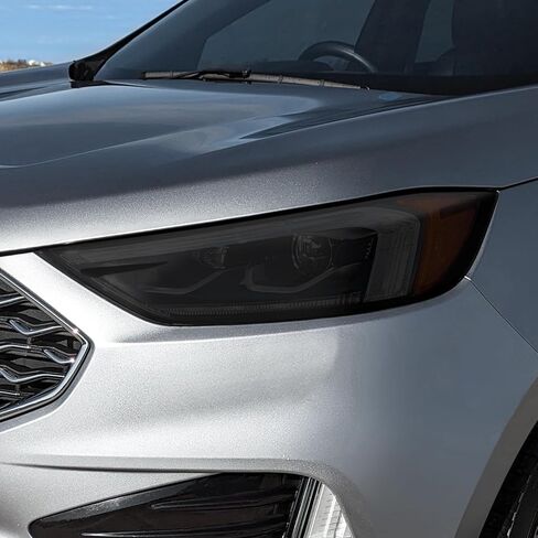 SlickMod PreCut Vinyl Smoke Tint for 2019-2024 Ford Edge Headlight (Light Smoke, 1. Headlight) in Saudi Arabia