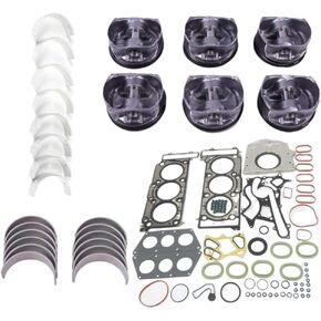 6pcs M276 Engine Rebuild Overhaul Kit Compatible With E350 ML300 R350 S350 C300 CLS300 ML350 SL350 S350 R350 3.5L V6 2011-2018 in Saudi Arabia
