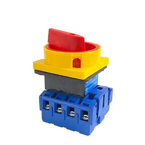 Locking Isolator Switch with Padlock Panel 40A 4 Phases 2 Position on-Off Changeover Rotary Switch YMD11-40A/4P in Kuwait