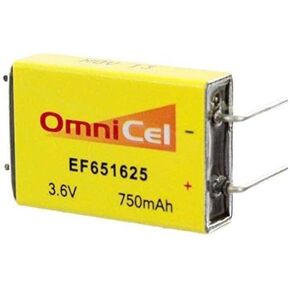 OmniCel 3.6 Volt / 750 mAh Prismatic High Energy Lithium Battery in Kuwait