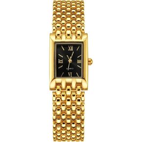 Watches for Women Wrist Watches Steel Strap Womens Watch Casual Fashion Simple Square Roman Dial Quartz Wristwatch in Saudi Arabia