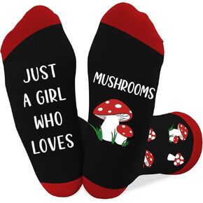 Mushroom Gifts for Women and Girls Cute Funny Mushroom Lovers Themed Accessories Socks Presents Christmas Stocking Stuffers Birthday Xmas White Elephant Galentines Halloween Thank You Gifts in Kuwait