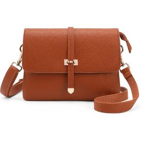 حقيبة كروس من الجلد النباتي للنساء، محفظة صغيرة للهاتف الخلوي مع حزام قابل للتعديل، محفظة سفر صغيرة هدايا للنساء in Kuwait