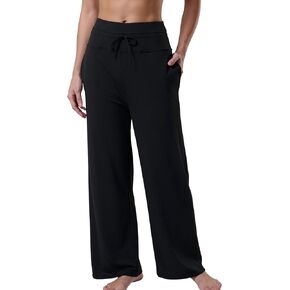 Liberty Pro Petite Women’s Pajama Pants 26" Inseam – Lightweight Ankle Length Wide Leg High Waisted Lounge Pants with Pockets in Kuwait