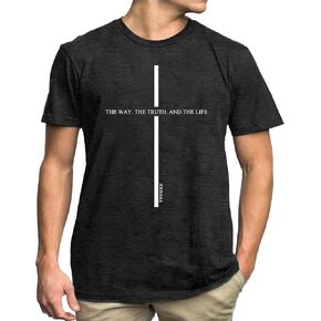 Christian Shirts Men Faith T Shirt Vintage Cross Printed Religious Inspirational Bible Verse Tee Tops in Kuwait