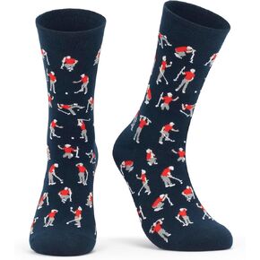 FreeNFond Golf Socks, Funny Golf Gift for Men Golfer, Novelty Golfer Socks for Boss Gag Gifts in Kuwait