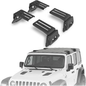 Roof Rack Mounting Brackets for Wrangler JL/JK, Gladiator JT, and Cherokee XJ models from 1984-2024(4 pack) in Kuwait