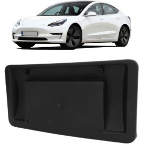 109682900G Front License Plate for, License Plate Holder Mounting Bracket, License Plate Replacement for 2017 to 2023 in Kuwait