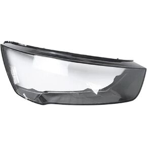 Compatible For Audi A1 2015-2018 Front Headlamp Cover Transparent Lampshades Lamp Shell Masks Headlight Shade Lens(Left) in Saudi Arabia
