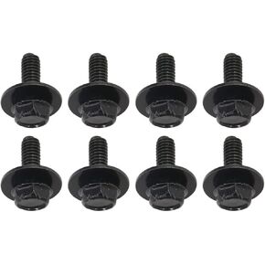 8Pcs 12mm Top Front Skid Plate Bolts and Gasket Black Fits for 2000-2019 Toyota Tundra in Kuwait