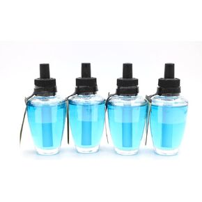White Gardenia, Bath and Body, Wallflowers Fragrance Refill, 0.8 fl oz, 4 Pack in Saudi Arabia