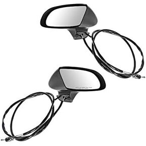 مرآة باب يدوية - مجموعة من 2 - متوافقة مع سيارة تشيفي كابريس 1986-1990 in Kuwait