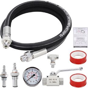 مجموعة أدوات اختبار ضغط الزيت الديزل نظام زيت الضغط العالي IPR أداة اختبار الهواء مجموعة خاصة تناسب فورد 6.0L-7.3LPowerstroke in Kuwait