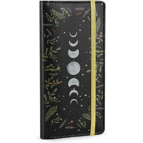 غطاء دفتر الشيكات لدفتر الشيكات الشخصي، محفظة غطاء دفتر الشيكات RFID مع حامل قلم ومقسم بلاستيكي شفاف مدمج للشيكات المكررة in Kuwait