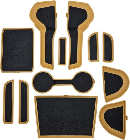 مجموعة ترقية البطانة الداخلية من سوبارو مكونة من 12 قطعة من Gold Accent لسيارة 2026 Outback Wilderness - J141SAR020 - OEM الأصلي in Saudi Arabia