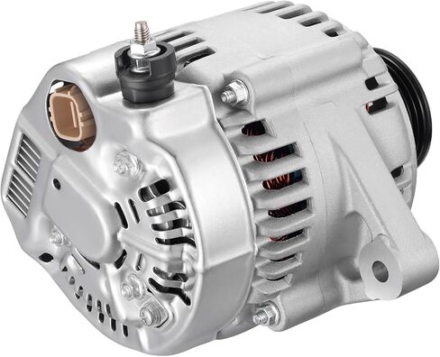 13767N Alternator Compatible with Honda Accord 1998-2002; Compatible with Acura CL 1998-1999, 06311-PAA-505RM, 06311PAA506RM, 06311-PAA-506RM,1012119990,101211-9990, 80A 12V CCW 6-Groove Pulley in Saudi Arabia