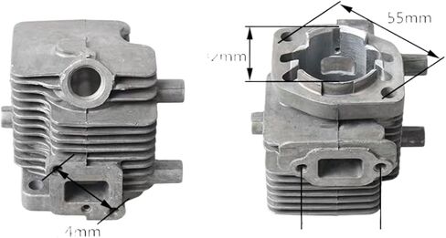 مجموعة حلقات المكبس الأسطوانية 1E32FL 1E32FL-S متوافقة مع TL750E TLP600SE SL750B SL750C SLP600C SLP600S مجموعة الأسطوانات ضياء 32 مم in Kuwait