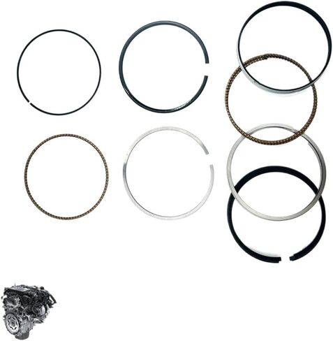 Piston Ring Set C606-11YA0 C60611YA0 4 Cylinder Metal Compatible With Focus 1.6 in Saudi Arabia