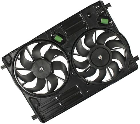 1 X Dual Radiator and Condenser Fan Assembly fits Ford Escape 2017 2018 fits Lincoln MKC 2015 2016 2017 2018 Replacement EJ7Z8C607B in Kuwait