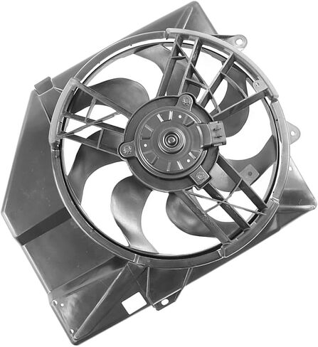 1 Pcs Dual Radiator and Condenser Fan Assembly fits Ford Escort 1993 1994 1995 1996 fits Mercury Tracer 1993 1994 1995 1996 Replacement F5CZ8C607A in Saudi Arabia