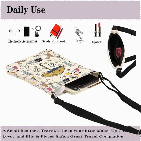JYTAPP Hi Hi Umbrella Heart Stop TV Show Crossbody Bag Merch Umbrella Hi Merch LGBT Movie Gift Heart Stop Leaves Bag in Saudi Arabia
