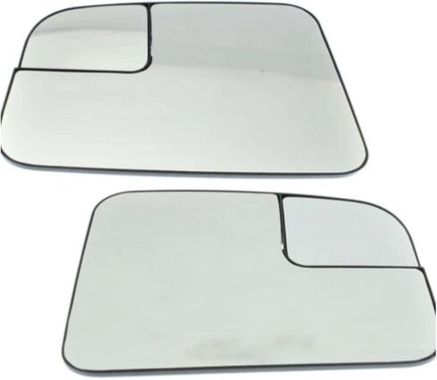 For Ford Edge 2009 2010 2011 Mirror Glass Passenger Side | Non-Heated | w/Backing Plate | w/Blind Spot Glass | Replacement For 9T4Z17K707A in Saudi Arabia