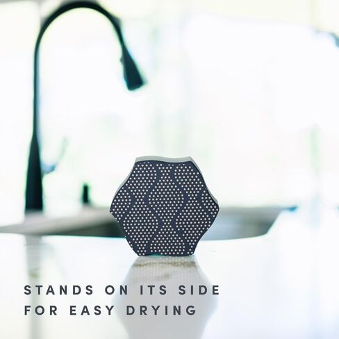 Brite by Scotch-Brite Scrub and Wipe Collection with 1 Rich-Foaming Dish Scrubber, 1 Quick-Dry Mesh Scrubber, and 2 Reusable Sponge Cloths in Kuwait