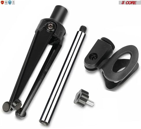 5 Core Desk Mic Stand • Angle Adjustable Table Tripod • Portable Desktop Microphone Stand • Includes Universal Mic Holder • Compatible w Dynamic Handheld Microphones MINI TRIPOD MIC STAND in Kuwait